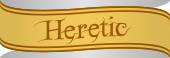 The Heretic II: Over the course of the tournament, abandon and mollify three gods excluding Beogh, Elyvilon, Ru, The Shining One, and Zin.