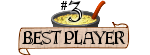 Top Player III: Individual with the third-most tournament points.